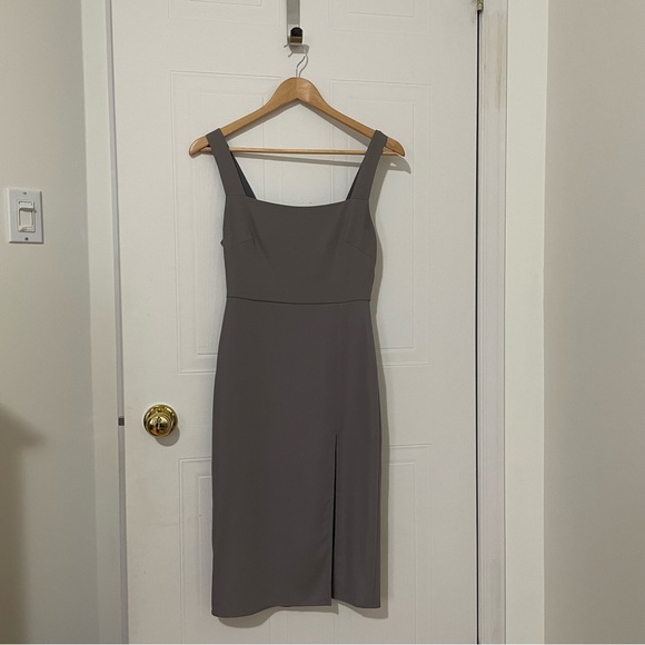 Aritzia 90s Slit Midi Dress - Picture 3 of 3